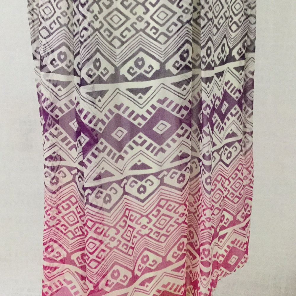 Ombré Aztec print dress - wedding, brunch, anytime - Picture 6 of 7